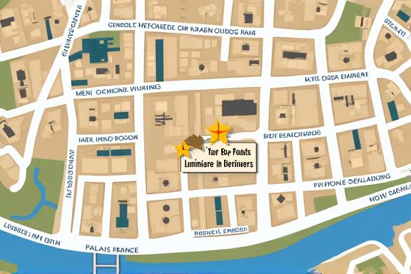 Carte montrant l'emplacement de l'agence Lumière Intérieurs près du Palais Royal à Paris.